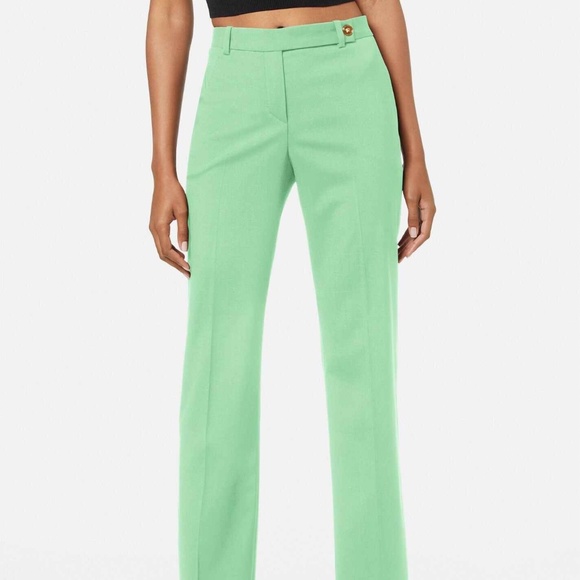 Versace Green Suit Pants - Picture 1 of 8